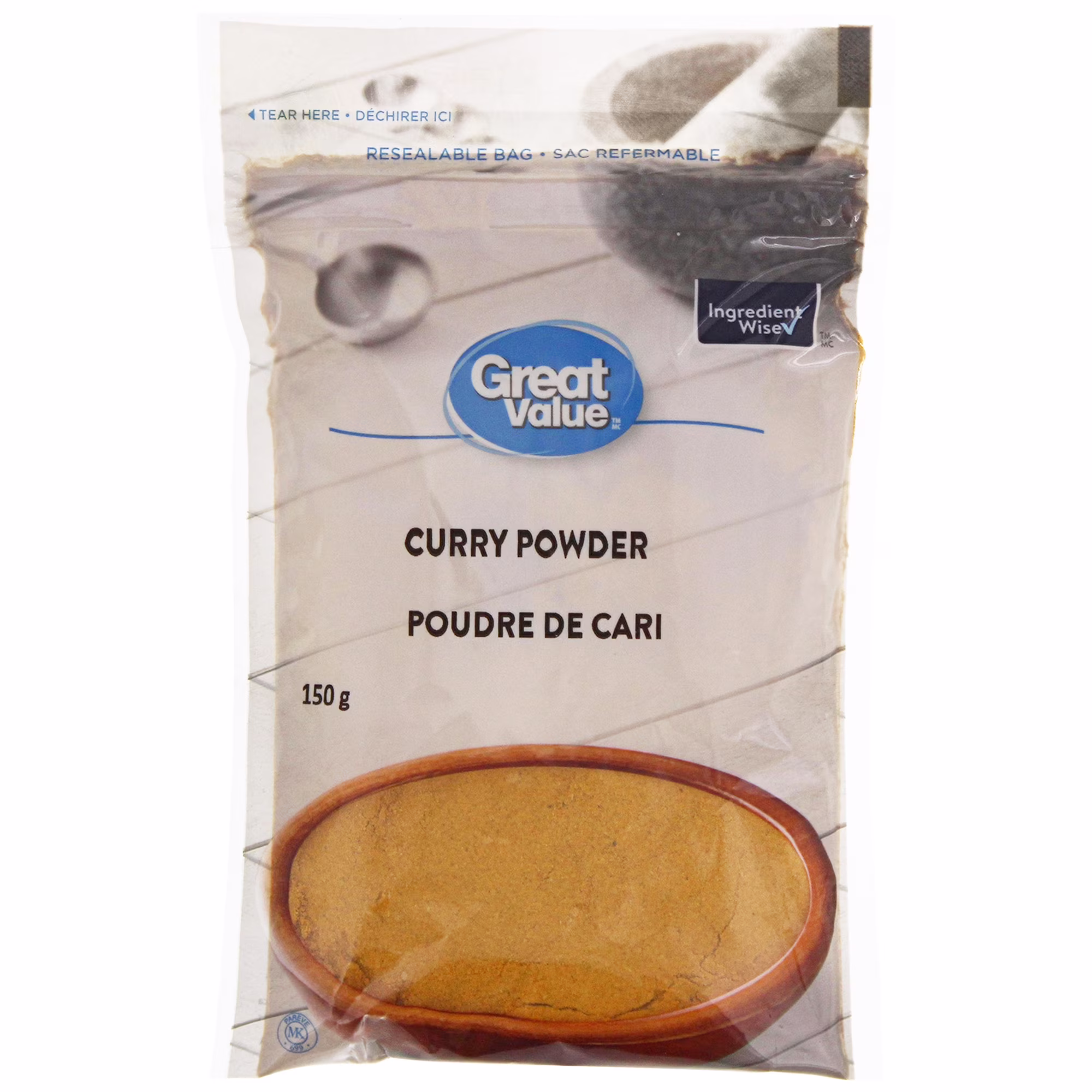 Poudre de cari great value 150& g