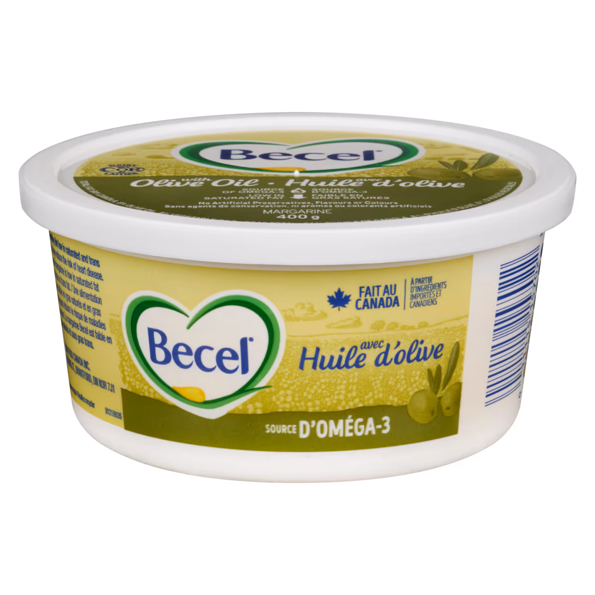 Margarine avec huile d'olive