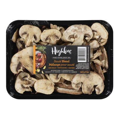 Tranches de champignons mélangés