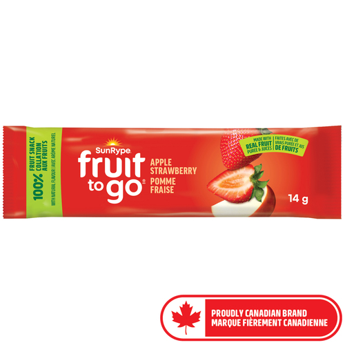Boîte de collations 100% fruits et légumes Fruit To Go
