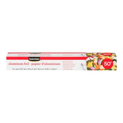 Papier d'aluminium - 50'