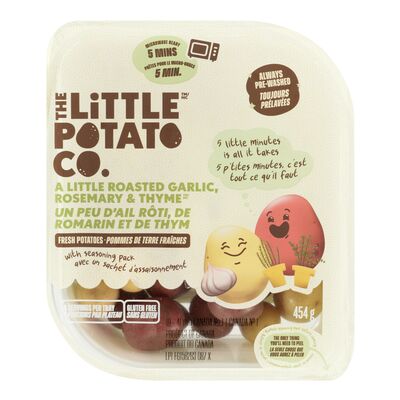 Pommes de terre grelots ail
