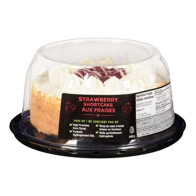 Shortcake aux fraises