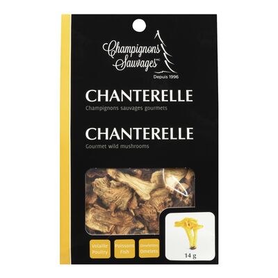 Champignons chanterelles séchés