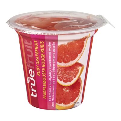 Salade de fruits au pamplemousse rouge rubis