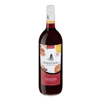 Boisson au vin sangria rouge