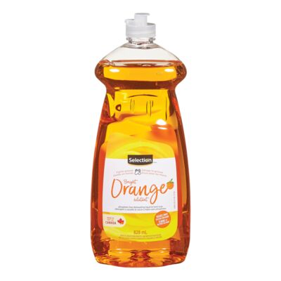 Savon à vaiselle liquide au parfum d'orange
