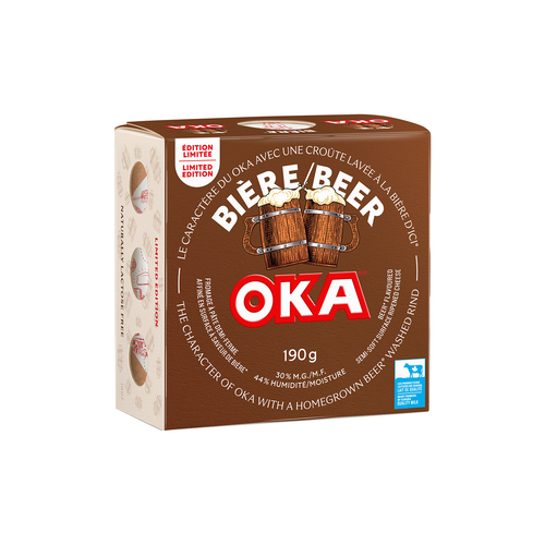 OKA Fromage 30 % à la bière 190 g
