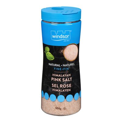 Sel rose rose himalayen fin