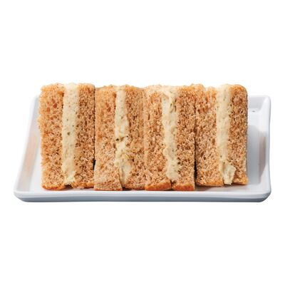 Sandwich pain brun à la tartinade au poulet