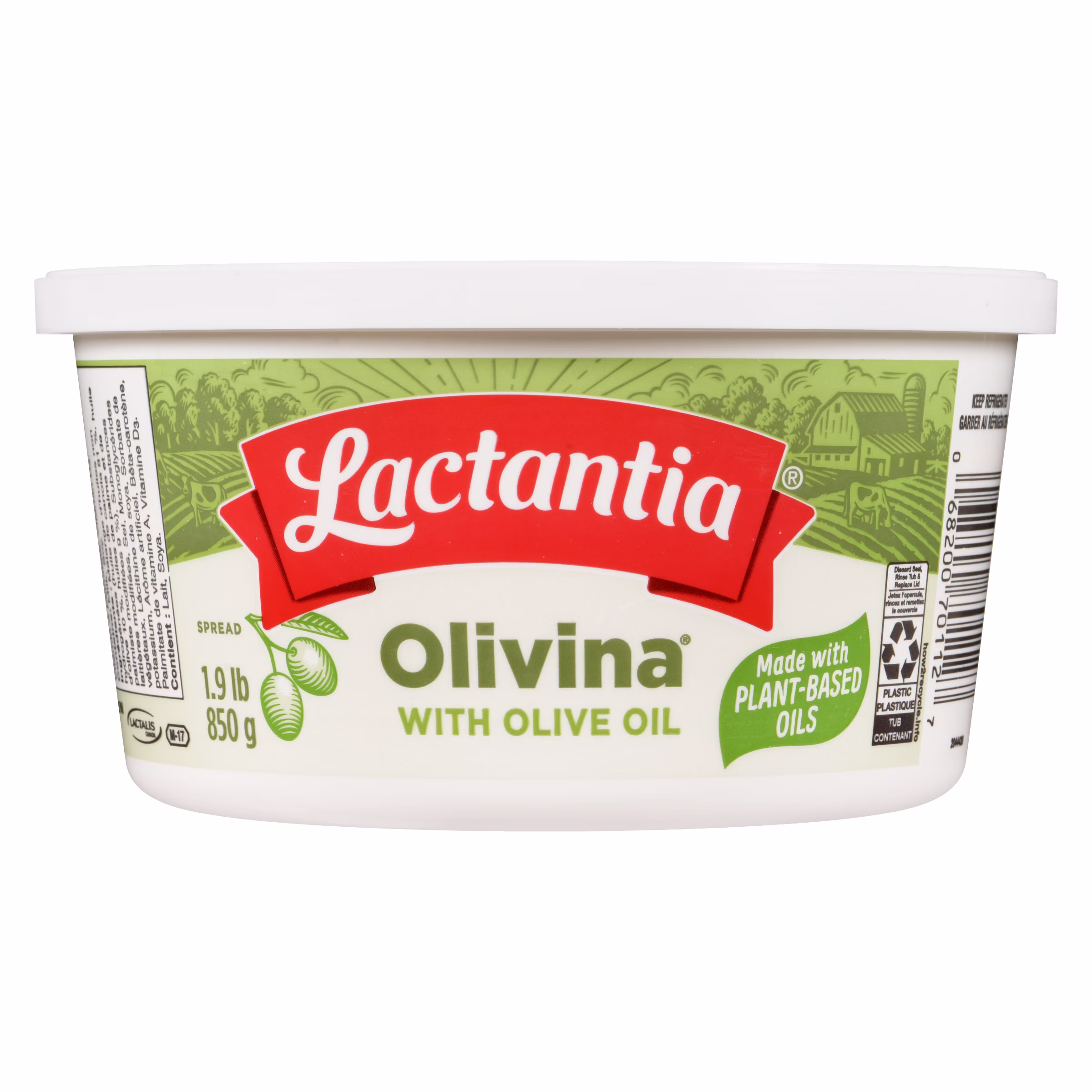 Margarine non hydrogénée