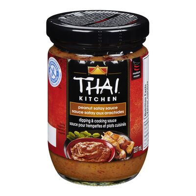 Sauce satay aux arachides pour trempettes et plats cuisinés
