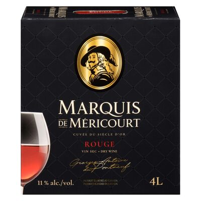 Vin rouge Canada - Fruité et Léger - 18 ans +