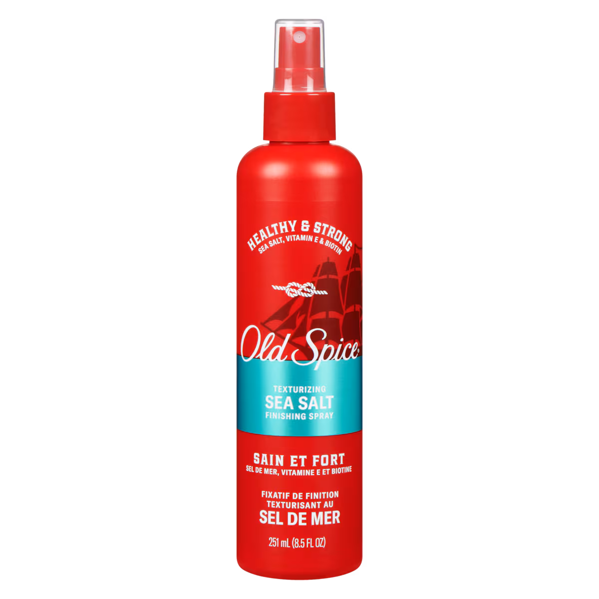 Healthy & Strong fixatif de finition texturisant, sel de mer