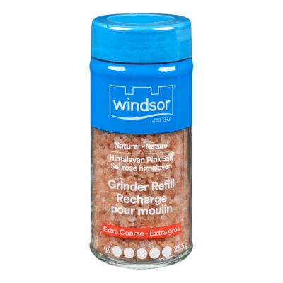 Recharge de gros sel rose himalayen pour moulin