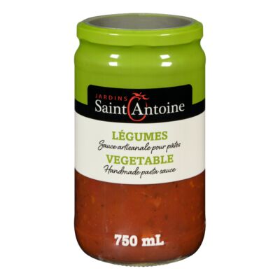 Sauce pour pâtes aux légumes