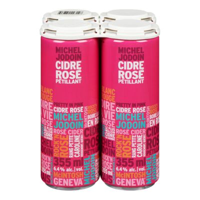 Cidre rosé pétillant