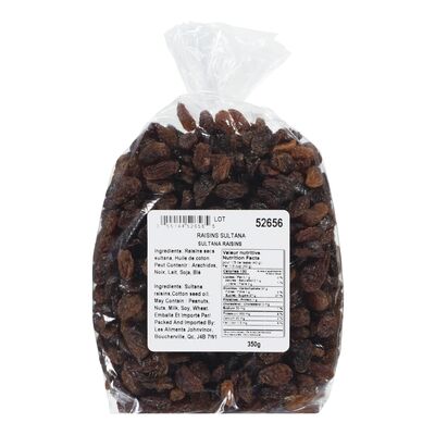 Raisins secs sultana