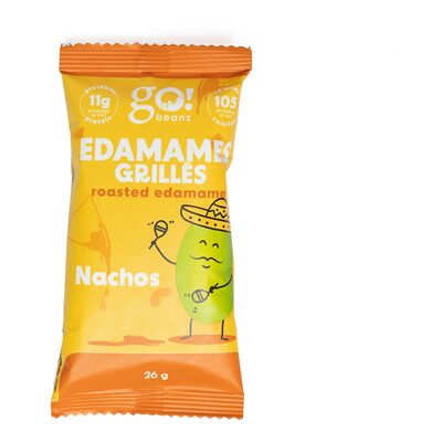 Edamames grillés à saveur de nachos