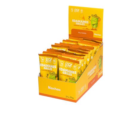 Edamames grillés à saveur de nachos