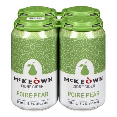 Cidre pétillant à saveur de poire
