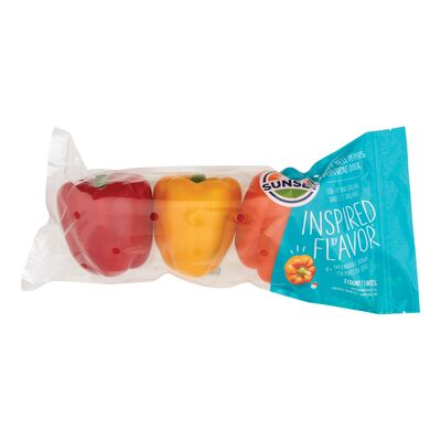 Poivrons de serre assortis