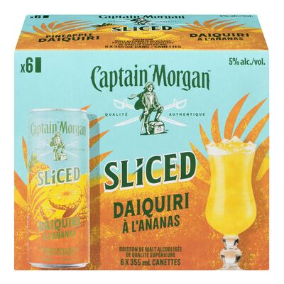Boisson de malt alcoolisée à saveur de daiquiri à l'ananas