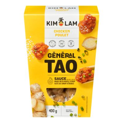 Poulet général Tao surgelé avec sauce