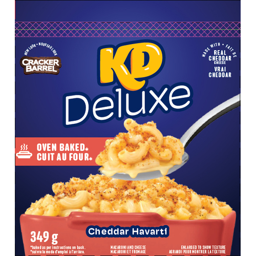 Macaroni au fromage cheddar havarti