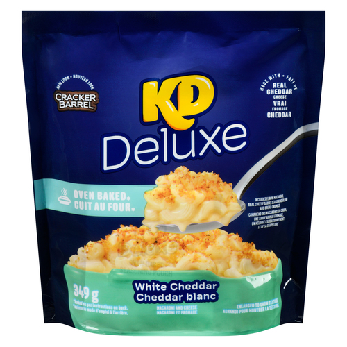 Macaroni au fromage cheddar blanc
