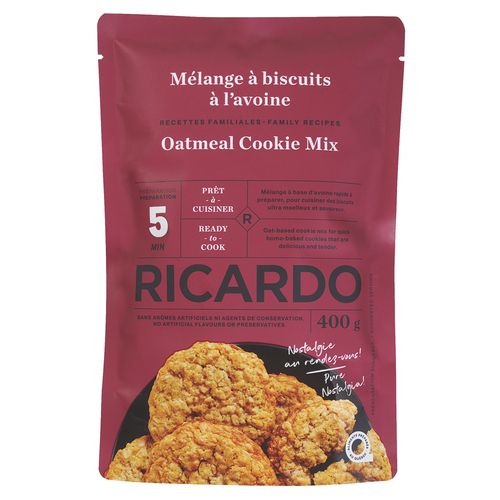 RICARDO Mélange de biscuits avoine 400 g