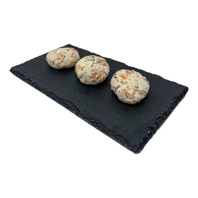 Tartinades de fromage à la crème au saumon fumé