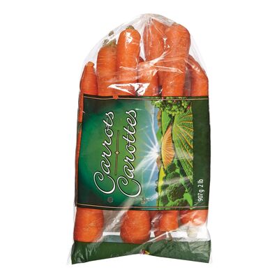 Sac de carottes locales