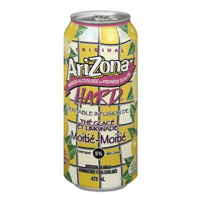 Boisson alcoolisée à saveur de thé glacé et limonade