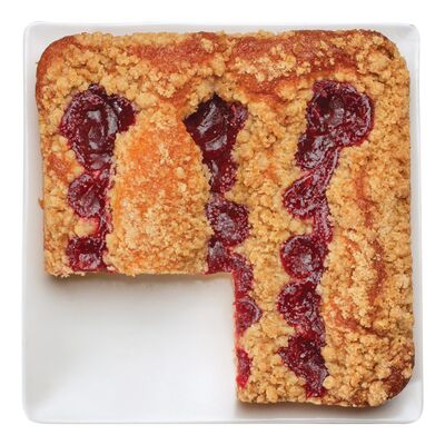 Croustade aux framboises