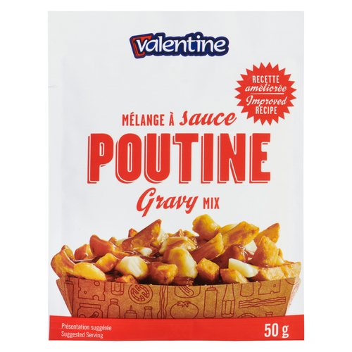 Valentine Mélange de sauce pour poutine 50 g