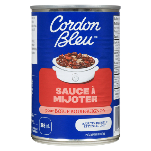 Sauce à mijoter pour bœuf bourguignon