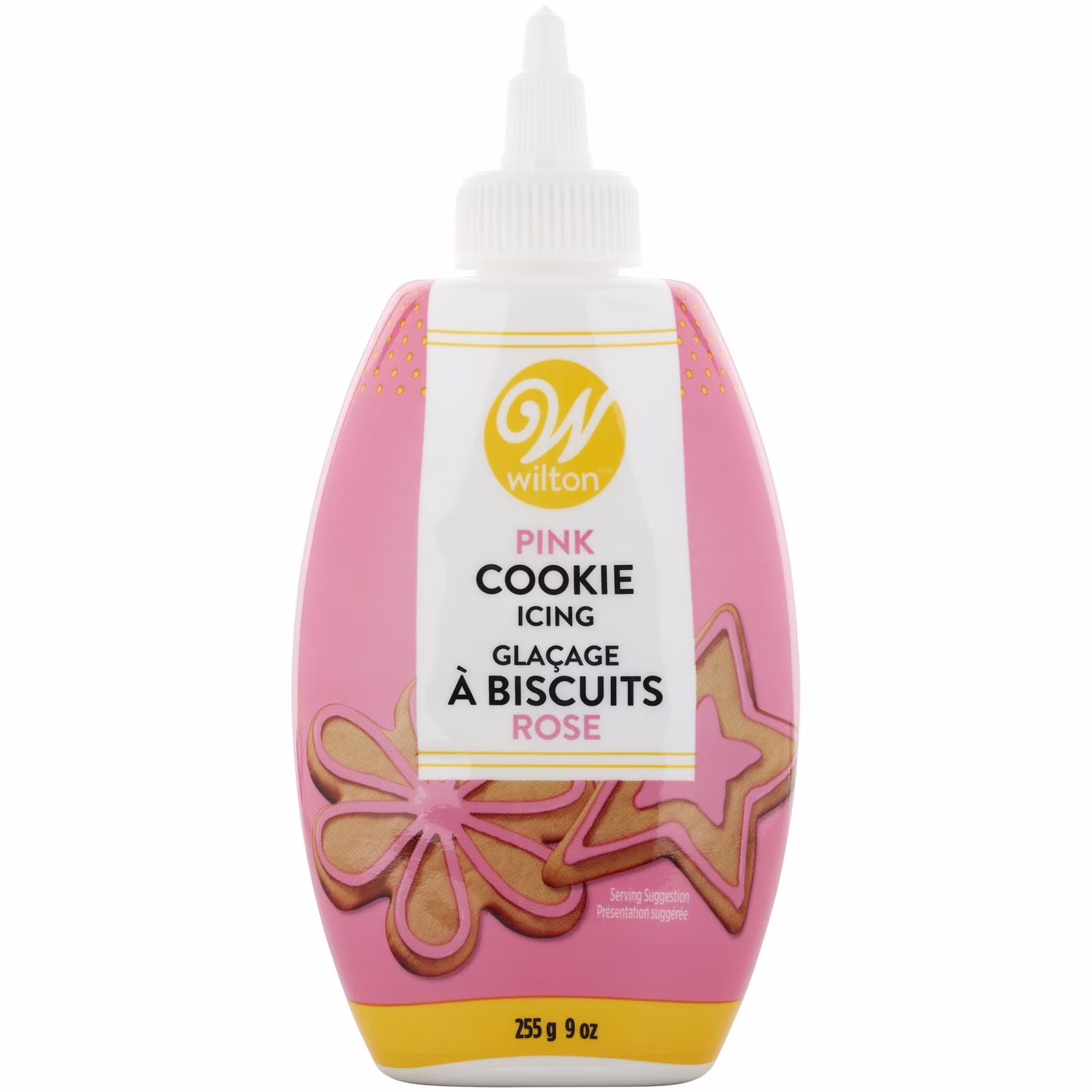 Glaçage à biscuits rose wilton bouteille de  (9 oz)