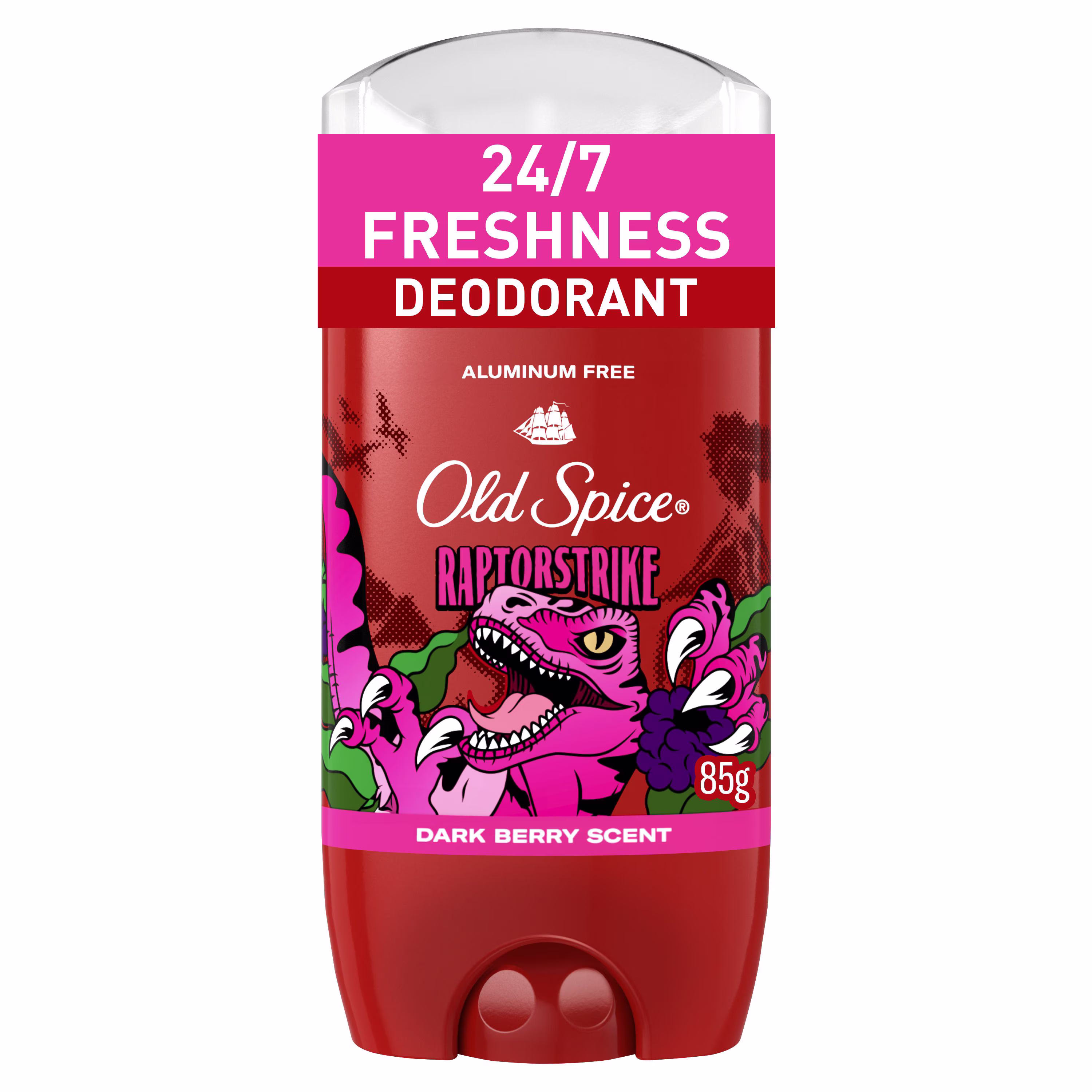 Désodorisant sans aluminium old spice pour hommes. raptorstrike. protection 48 h