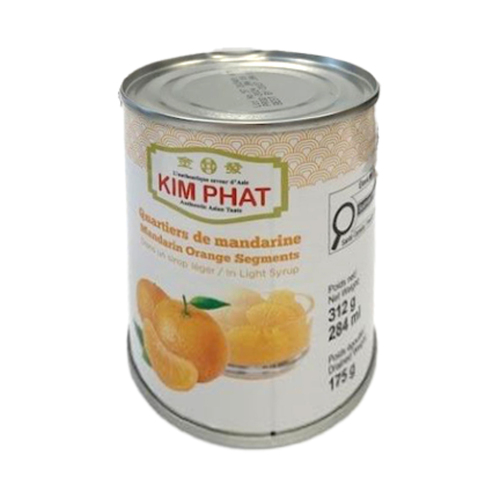 Kim Phat Mandarine au sirop léger 284 ml