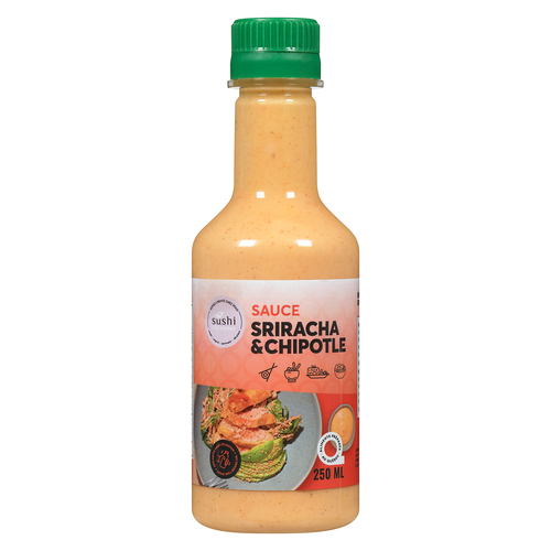 Sushi à La Maison Sauce sriracha et chipotle 250 ml