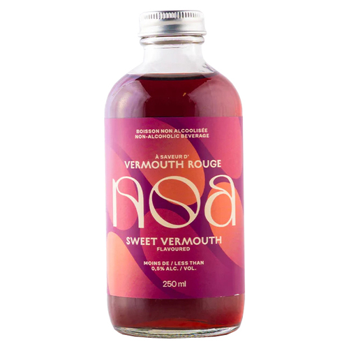 NOA Boisson Non Alcoolisee a saveur d' vermouth rouge 250 ml (bouteille)