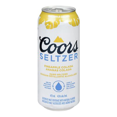 Boisson de malt alcoolisée à saveur d'ananas colada