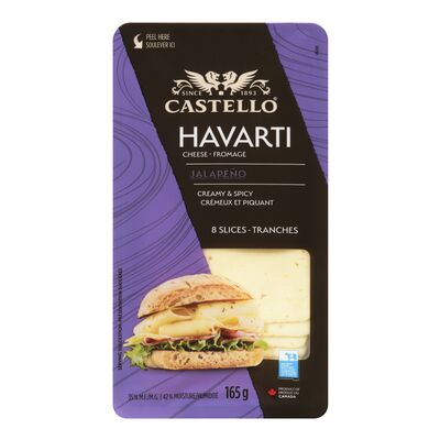 Fromage harvati jalapeño tranché