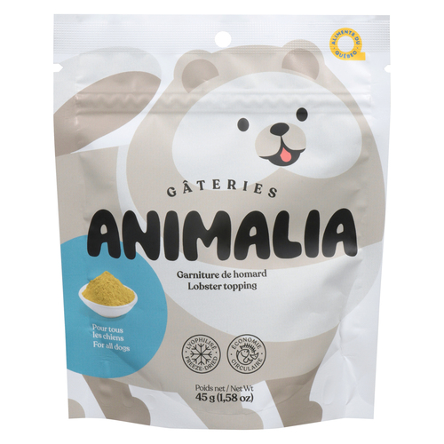 Gâteries Animalia Lobster Topping Dog Food Treats 45 g