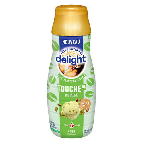 International Delight Rehausseur de café Touche de Pistache édition limitée 425 ml