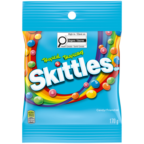 Skittles Bonbons tropicaux 170 g