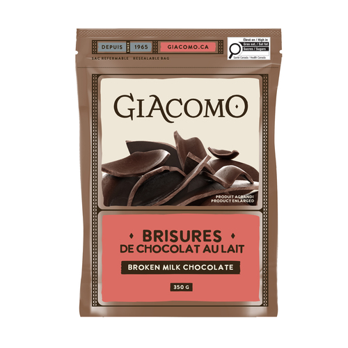 Giacomo Brisures de chocolat au lait 350 g