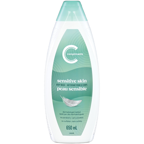 Compliments Nettoyant pour le corps peau sensible 650 ml