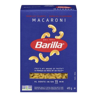 Pâtes macaroni coupées
